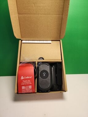 Cobra PX280 Compact Portable FRS Business Wearable Two-Way Radios IP54 (2-Pack)